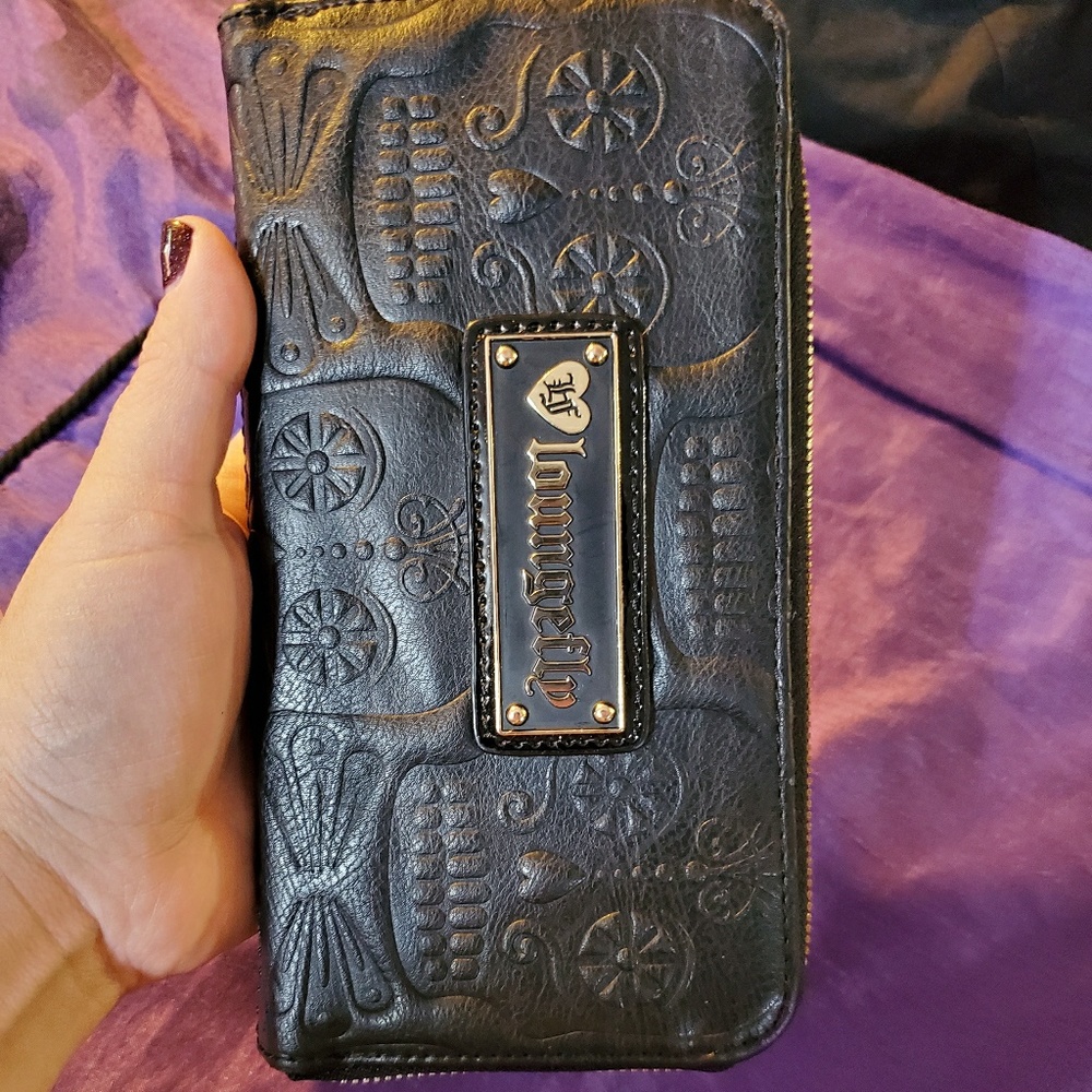 Loungefly sugarskull wallet